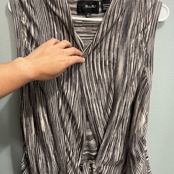 Miss Me Size L Shawl/Vest 100% cotton in good condition - Picture 9 of 16